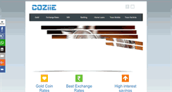 Desktop Screenshot of coziie.com